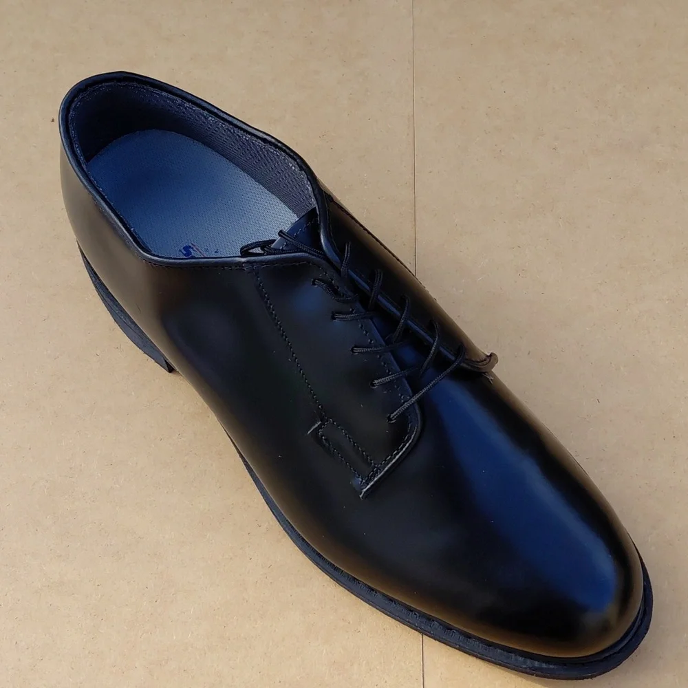 CAPPS Men's Black Leather Oxford Shoes - 14D